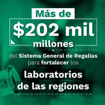 Se abre convocatoria para fortalecer los laboratorios de biología molecular de las regiones del país