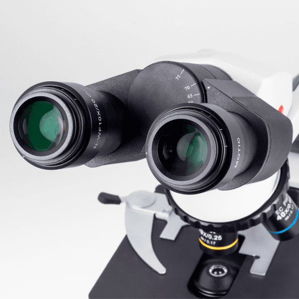 BINOCULAR MICROSCOPIO PARA BIOLOGÍA BÁSICA MOTIC - BA210 LED